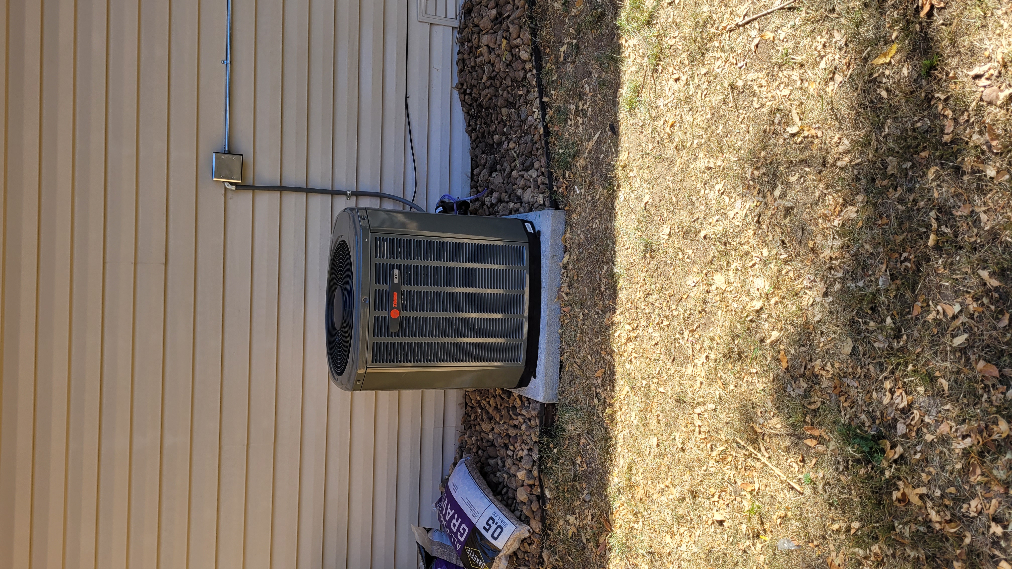 HVAC installation job